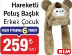 HAREKETLİ PELUŞ BAŞLIK ERKEK ÇOCUK fiyat ve kampanya bilgisi
